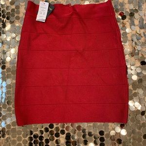 BEBE red skirt
